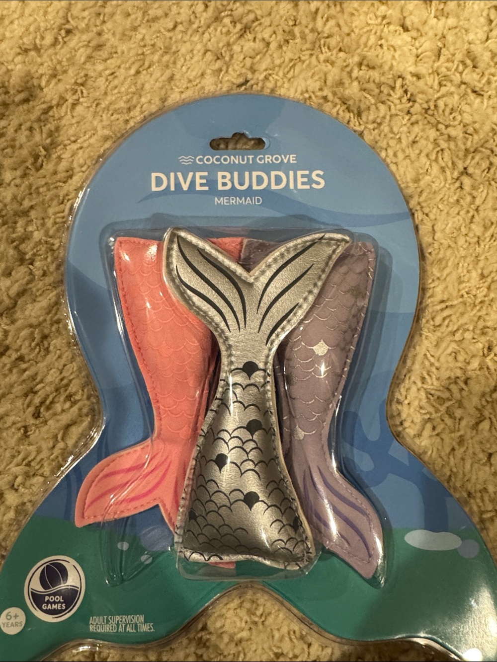 Kids' Mermaid Dive Buddies - Pink, Purple & Silver